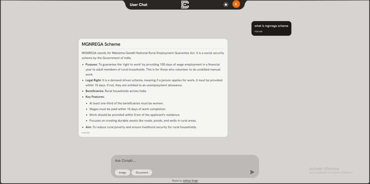 CiviqAI preview